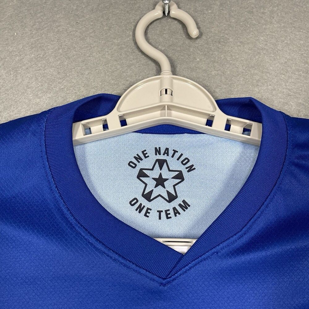 Team USA Soccer Jersey Mens Medium Royal Blue Nike USMNT Match Away Kit 2024 - Picture 2 of 10